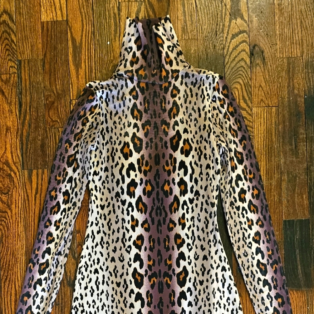 AFRM Animal Print Maxi BODYCON Dress Size XS